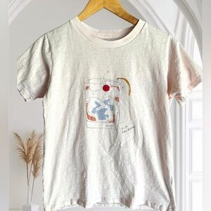 J. Crew Blush T-Shirt with Image S